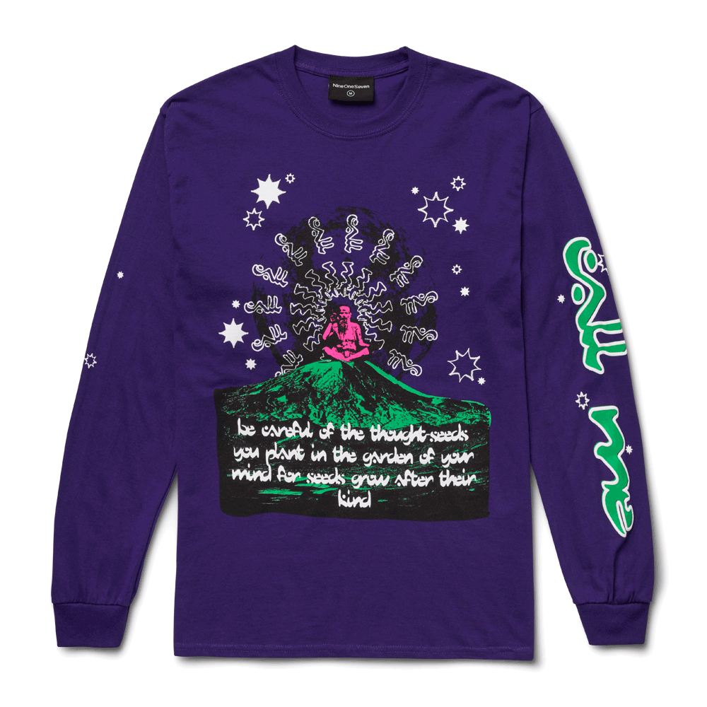 Hippy Purple L/S Tee