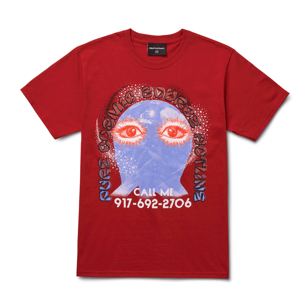 Pure Cosmic Cardinal Tee