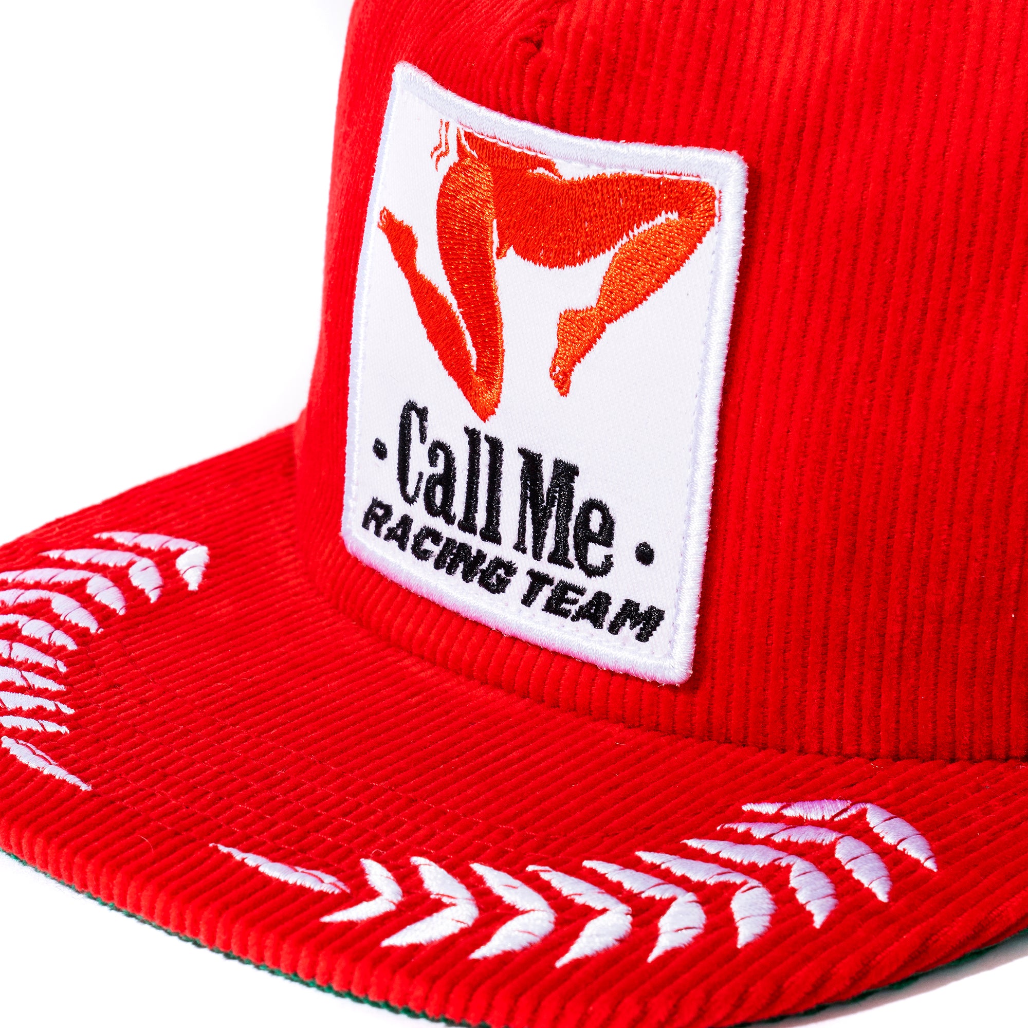 Racing Team Red Cord Snapback