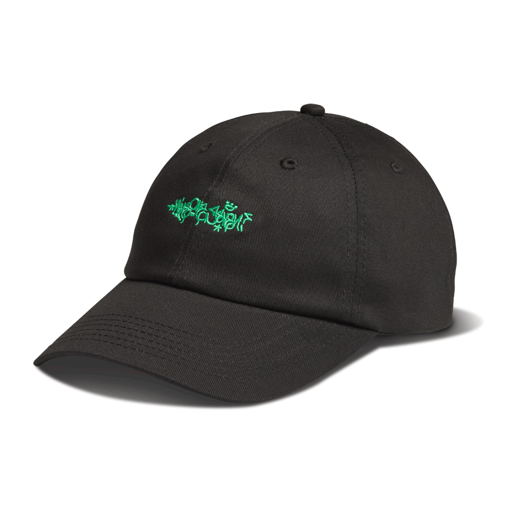 Green Flow Black Snapback