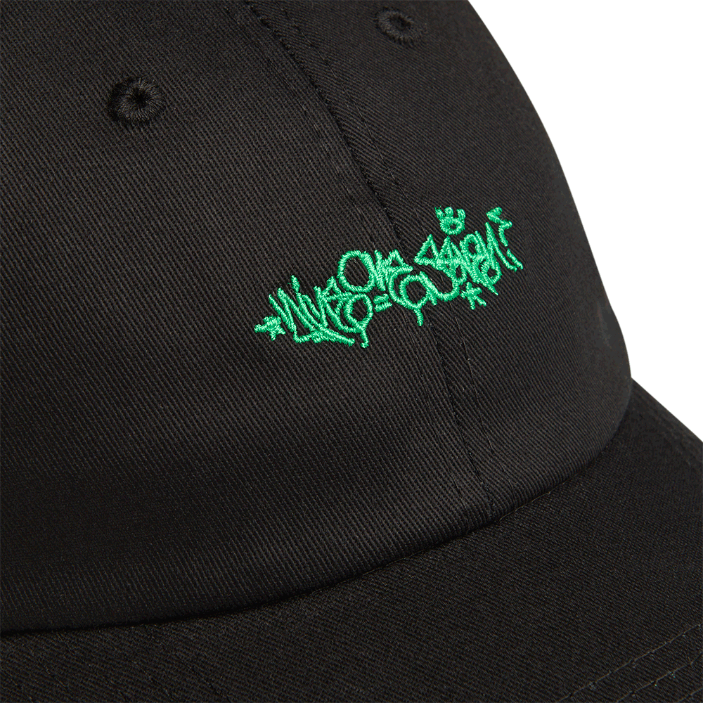Green Flow Black Snapback
