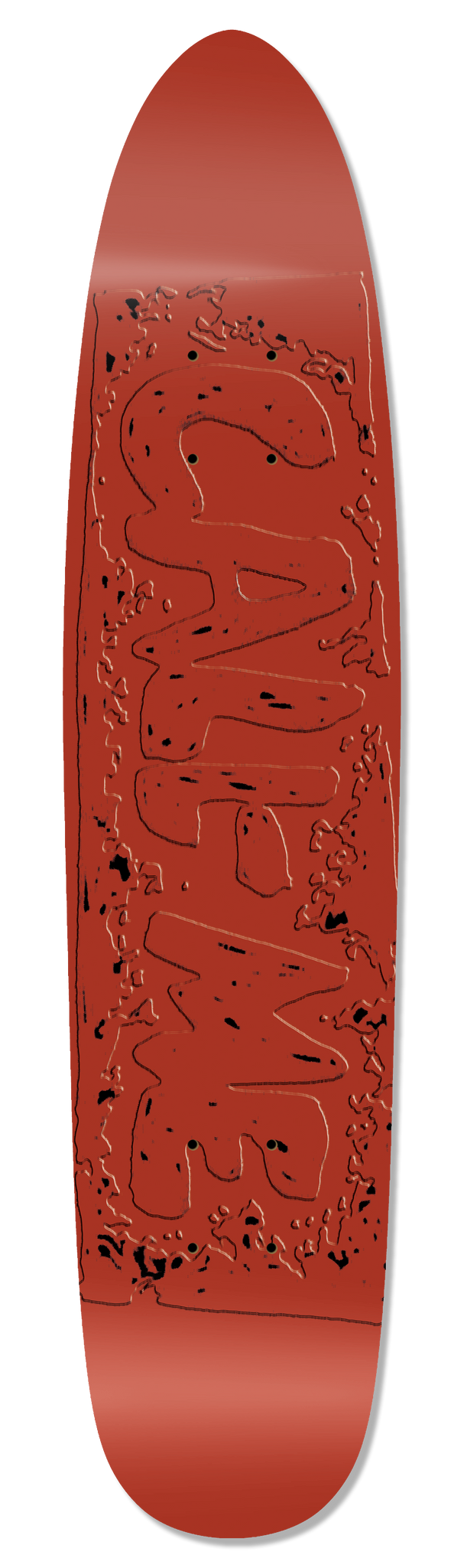 Supreme Red Smoke Skateboard Deck